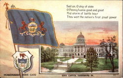 State Capitol Harrisburg, PA Postcard Postcard