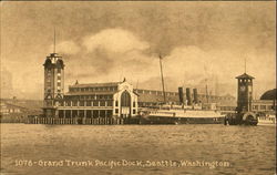 Grand Trunk Pacific Dock Postcard