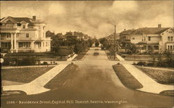 Residence Street Postcard