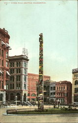 Totem Pole Postcard