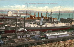 Moran Bros Shipyard Postcard