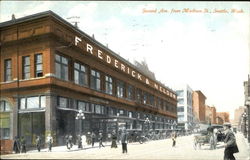 Second Ave, From Madison St. Seattle, WA Postcard Postcard