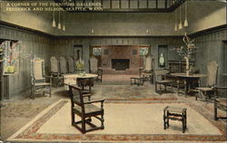 A Corner Of The Furniture Galleries Postcard