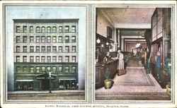 Hotel Raleigh, 1408 Fourth Avenue Postcard