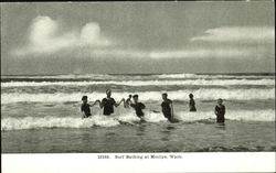 Surf Bathing Postcard