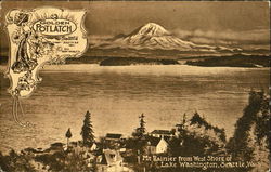 New Colman Dock Golden Potlatch Seattle, WA Postcard Postcard