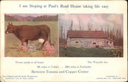 Paul's Road House Postcard