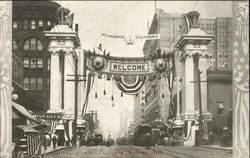 The Welcome Arch Seattle, WA Postcard Postcard