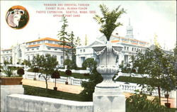 Hawaiien And Oriental Foreign Exhibit Bldg Postcard