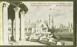 Looking West From Agricultural Building Postcard