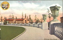 Cascade Court And Machinery Hall Seattle, WA Postcard Postcard