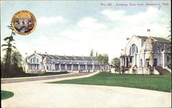 Looking East From Machinery Hall Seattle, WA Postcard Postcard