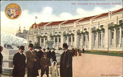 Colonnade Of The Manufacturers Building Seattle, WA Postcard Postcard