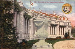 Colonnade Of The Agricultural Building Seattle, WA Postcard Postcard