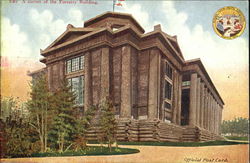 A Corner Of The Forestry Building Seattle, WA Postcard Postcard