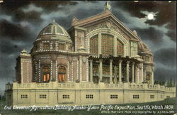 End Elevation Agriculture Building Seattle, WA Postcard Postcard