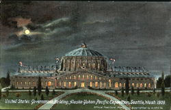 United States Government Building Postcard