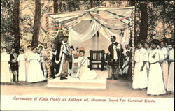 Coronation Of Katie Hanly As Kathryn 1St Exposition Postcard Postcard