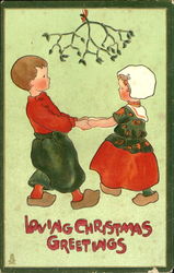 Dutch Children Postcard