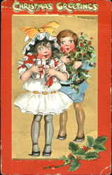 Presents Children Postcard Postcard