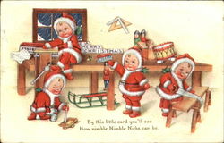 Nimble Nicks Children Postcard Postcard