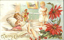 Children with Toys Postcard