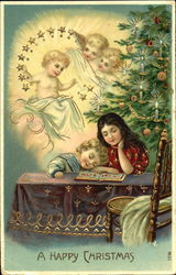 Children Cherubs Postcard Postcard