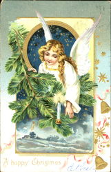 A Happy Christmas Postcard