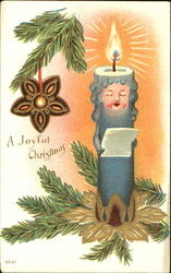 Candle Postcard