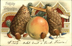 Pinecone People Postcard