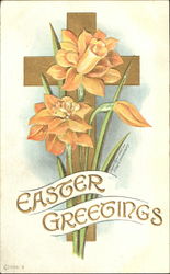 Easter Greetings Postcard