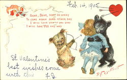 Bear Hug Postcard