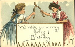 We Wish You A Very Happy Birthday Postcard