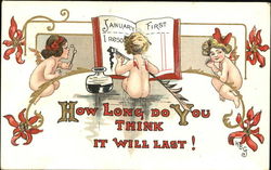 How Long Do You Think It Will Last! Postcard