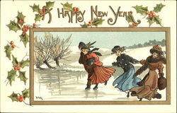 A Happy New Year Postcard