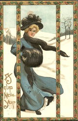 A Glad New Year H.B. Griggs (HBG) Postcard Postcard