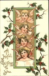 A Joyful Christmas To You Postcard