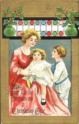 May Your Life Be Joyous As A Christmas Tale H.B. Griggs (HBG) Postcard Postcard