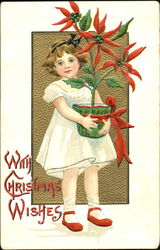 With Christmas Wishes Postcard