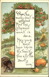 Thanksgiving H.B. Griggs (HBG) Postcard Postcard