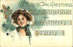 St. Patrick's Day Greetings Postcard