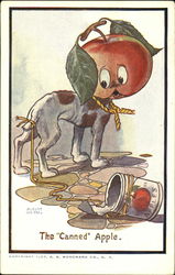 The Canned Apple Artist Signed Postcard Postcard