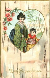 Love's Remembrance Asian Postcard Postcard