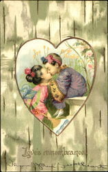 Love's Remembrance Asian Postcard Postcard