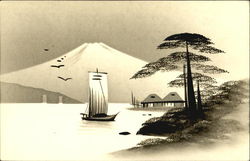 Japanese Scene Postcard