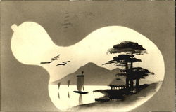 Japanese Scene Postcard