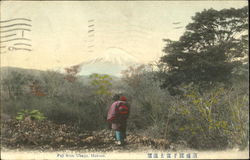 Fuji From Ubago Hakone, Japan Postcard Postcard