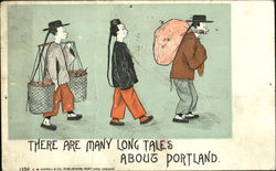 There Are Many Long Tales About Portland Postcard