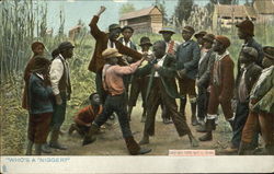 Who's A Nigger? Black Americana Postcard Postcard