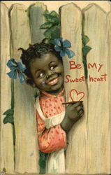 Be My Sweet Heart Postcard